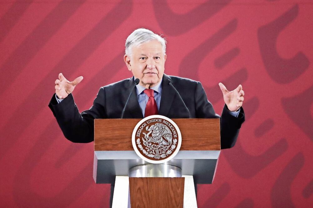El presidente Andrés Manuel López Obrador cuestionó ayer que se piense en celebrar en 2021 los 500 años de la caída de Tenochtitlán. (IVÁN STEPHENS. EL UNIVERSAL)