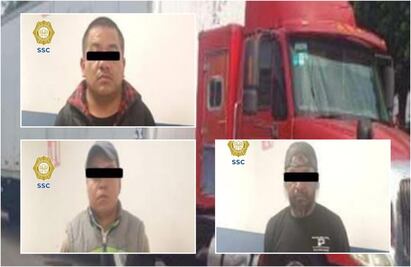 ¡Con todo y chofer! Sujetos roban tráiler de muebles en la GAM y los atrapan