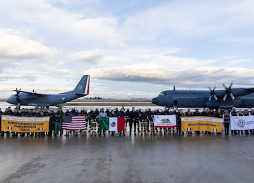 Equipo mexicano viaja a California para combatir incendios; misión de ayuda humanitaria llegará a Los Ángeles