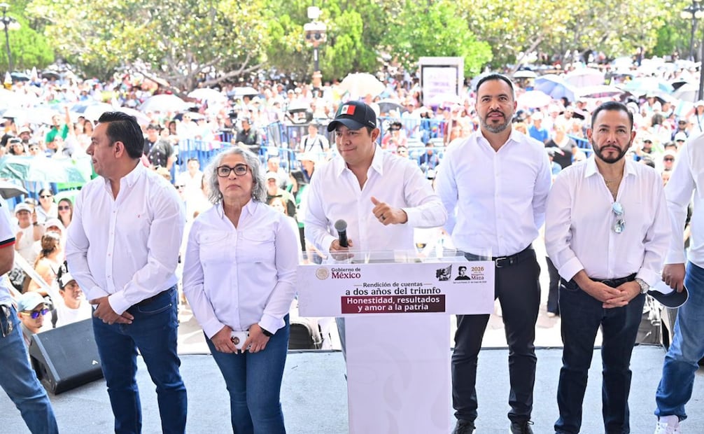 Gobernador de San Luis Potosí refrenda apoyo a Claudia Sheinbaum; destaca proyectos conjuntos.
Foto: Especial.