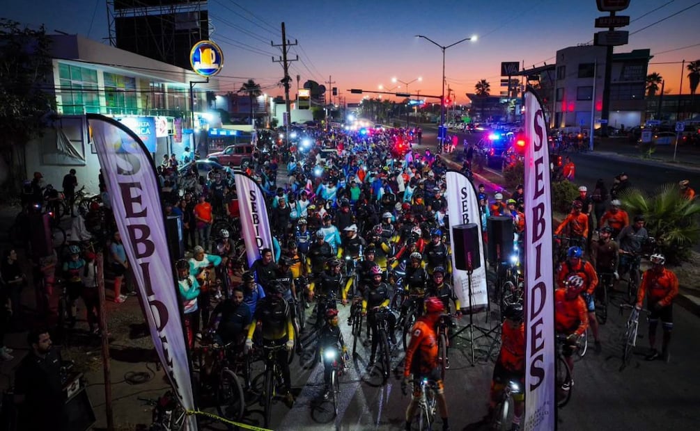 Más de 2 mil 500 ciclistas participan en “Pueblos y Paisajes 2026”; promueven cuidado del agua en Sinaloa. Foto: Especial