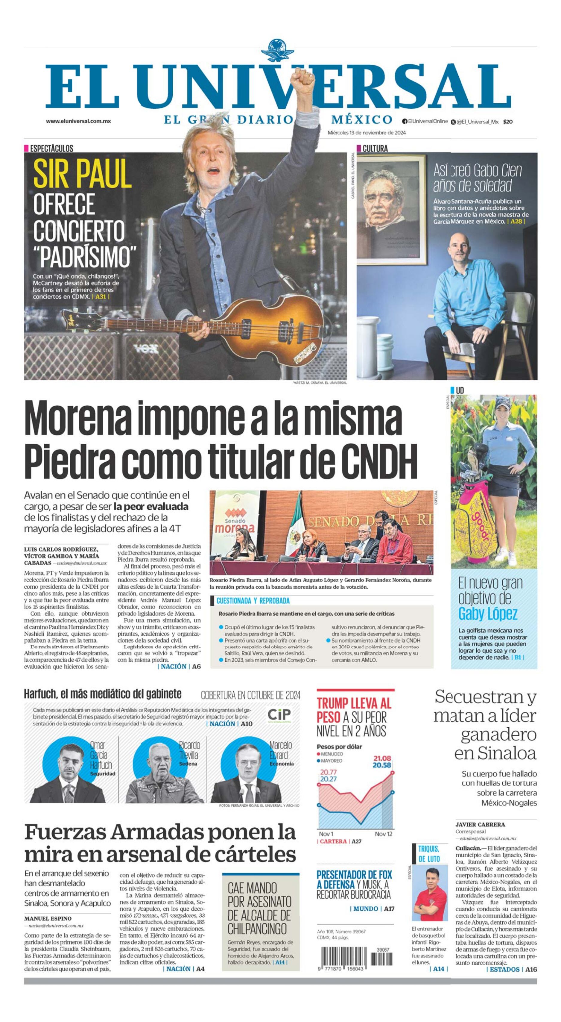 Portada impresa