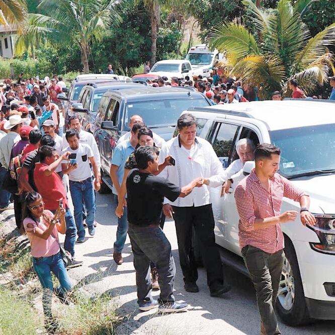 El presidente Andrés Manuel López Obrador visitó ayer la región de la Costa para asistir al Hospital Rural de Santiago Jamiltepec. TOMADA DE TWITTER
