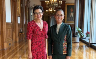 Sheinbaum se reúne con Jane Fraser, CEO de Citi; dialogan sobre las  "buenas perspectivas económicas" de México