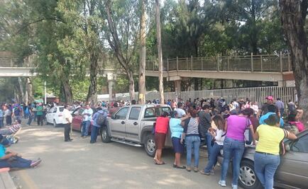 Maestros de Oaxaca bloquean IEEPO por cuarto día consecutivo