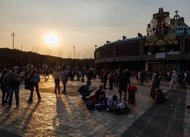 Peregrinación de Toluca a la Basílica de Guadalupe; hay cierres viales y afectaciones en autopistas