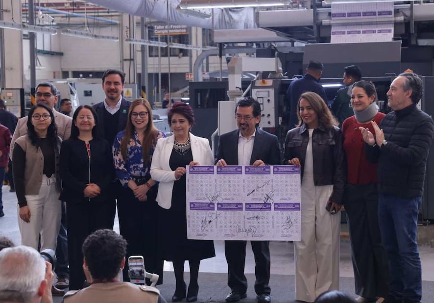 El IECM gastará 12 millones de pesos por la impresión de todos los materiales que se utilizarán para estas tres elecciones. Foto: Fernanda Rojas / EL UNIVERSAL