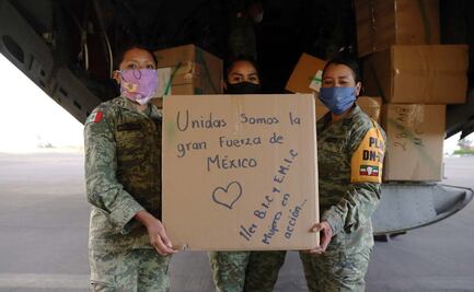 La esperanza viaja con la Fuerza Aérea