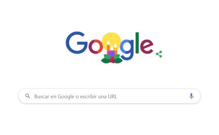Google celebra la llegada de la Navidad con un doodle