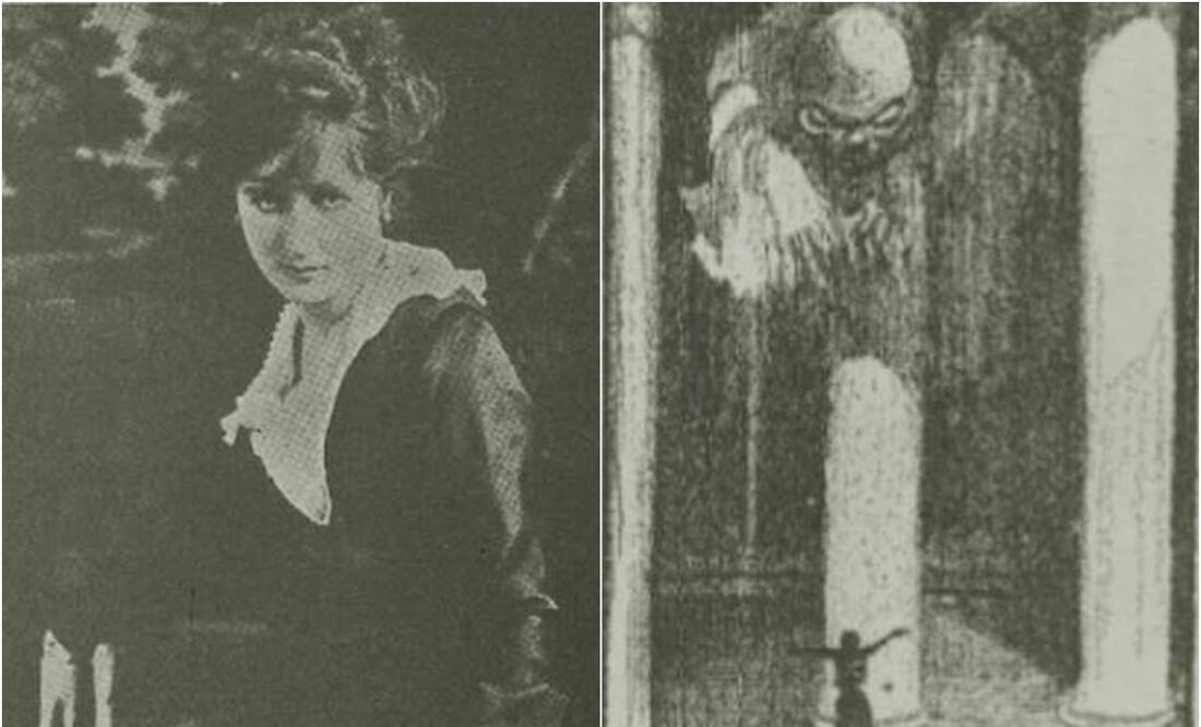 La actriz Nance O’Neil vivió una experiencia paranormal en una casona. EL UNIVERSAL ILUSTRADO.