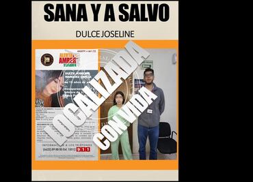 Localizan sana y salva a Dulce Joseline, joven de 15 años desaparecida en Sonora