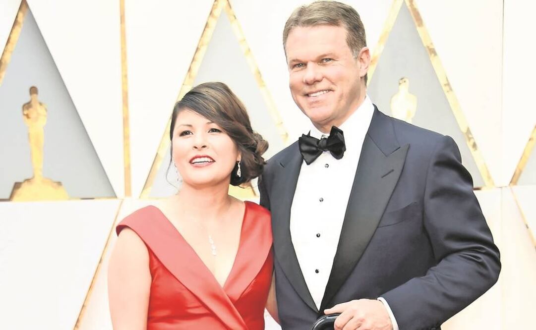 A Martha Ruiz y Brian Cullinan ahora los protegen guardaespaldas (AFP)