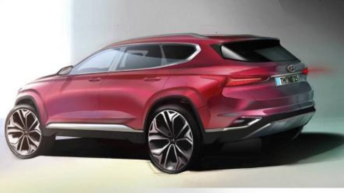 Hyundai prepara nuevo diseño para Santa Fe 