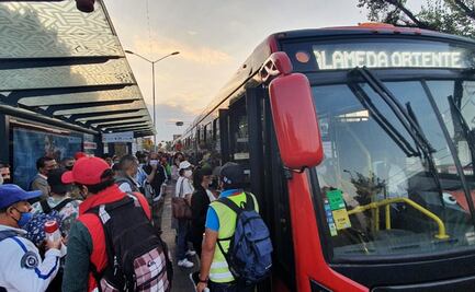 Metrobús refuerza con 17 unidades su ruta 4 para apoyar a usuarios por cierre de Línea 1 del Metro