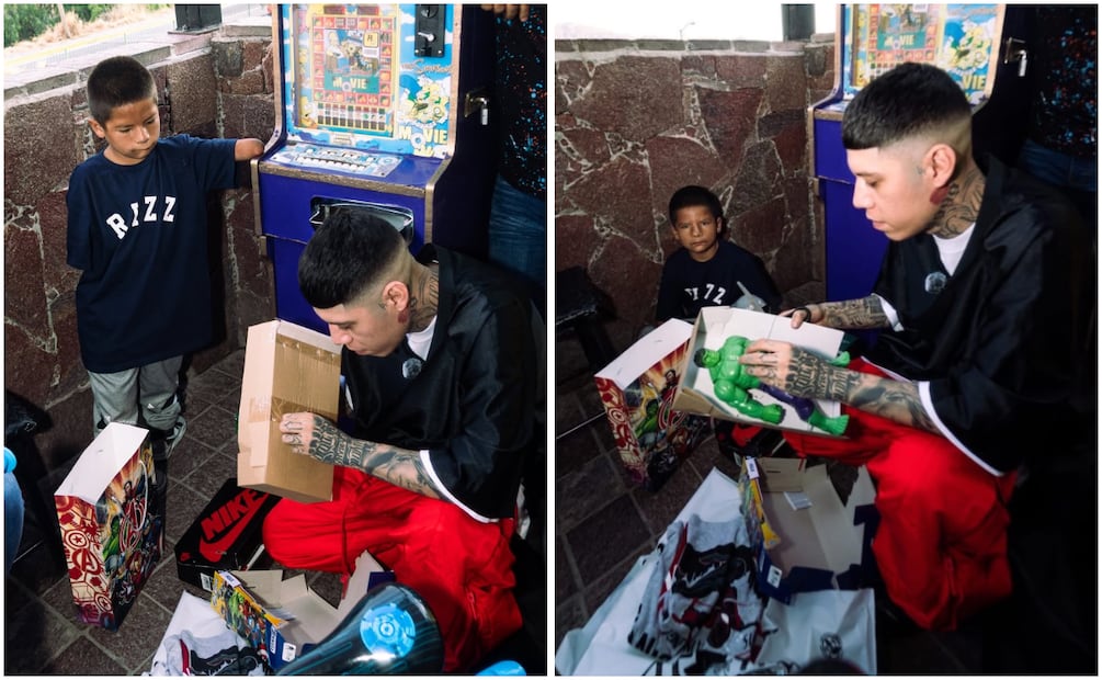 El rapero mexicano conmovió a sus seguidores con este noble gesto de apoyo. Foto: Facebook "Guanajuato Cultura MX"