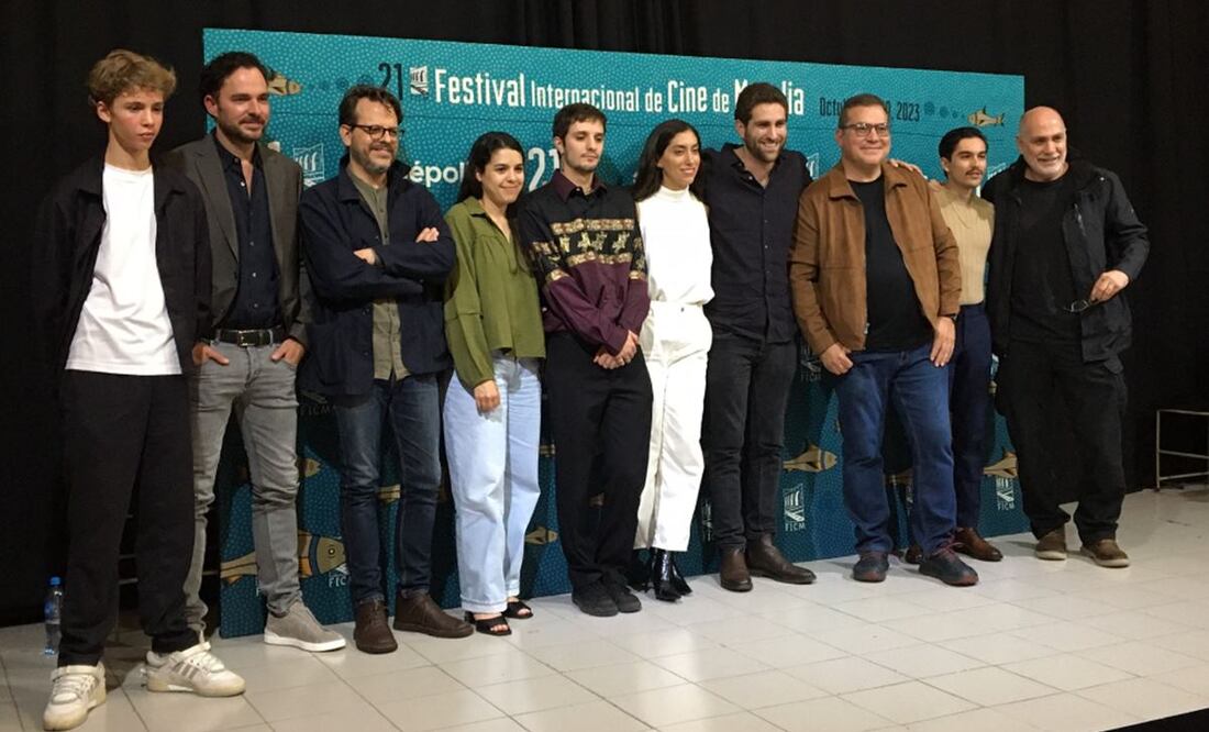 Presentan en Morelia la cinta “A cielo abierto”. Foto: César Huerta/EL UNIVERSAL.