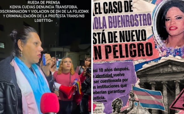 ¿Qué pasó en la Fiscalía de la CDMX?; las razones del reclamo de la activista Kenya Cuevas por el caso Paola Buenrostro