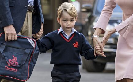 El príncipe George está harto de la escuela, admite el Duque de Cambridge