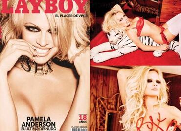 Pamela Anderson covers last nude issue of 'Playboy' Mexico