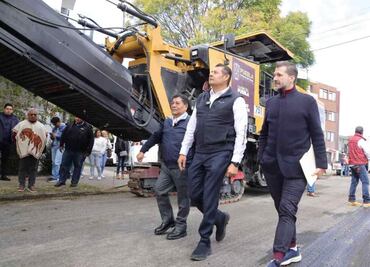 Alejandro Armenta anuncia rehabilitación vial en Puebla; pone en marcha trabajos de pavimentación en 22 calles y avenidas