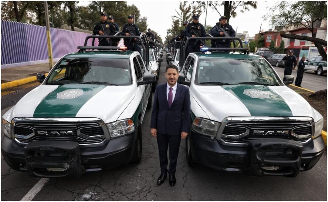 Operativo de seguridad en Iztapalapa. Foto: Especial