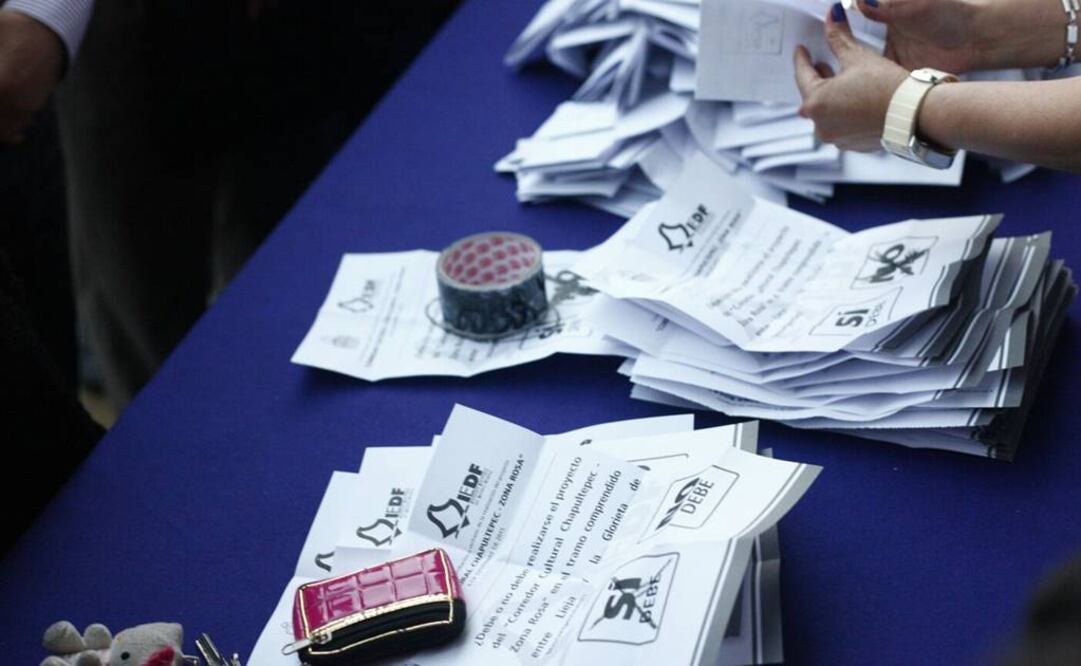 Inicia ya el conteo de votos: FOTO: Yadin Xolalpa