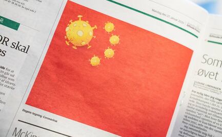 Caricatura de diario danés sobre coronavirus provoca la ira de China