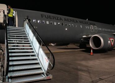 Sale de Tel Aviv segundo vuelo de la Fuerza Aérea Mexicana con 141 mexicanos