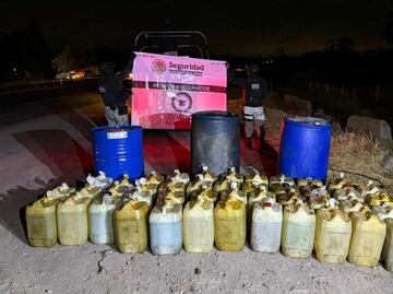 GN desmantela “cachimba” en la México-Queretaro; era centro clandestino de distribución de combustible