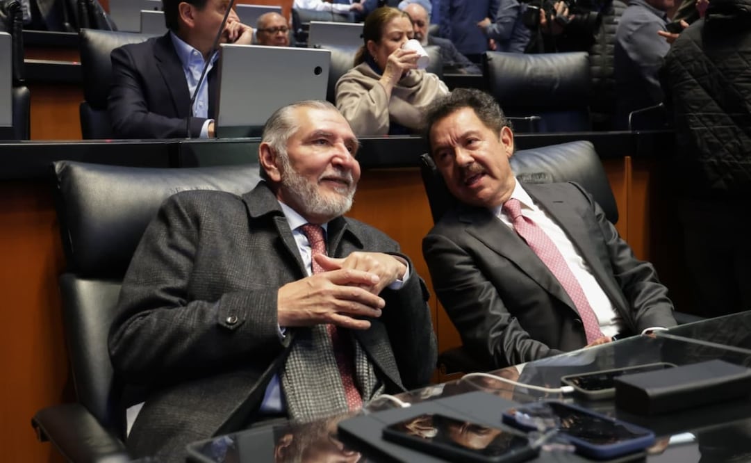 Adán Augusto López en el Senado de la República. Foto: Fernanda Rojas / EL UNIVERSAL