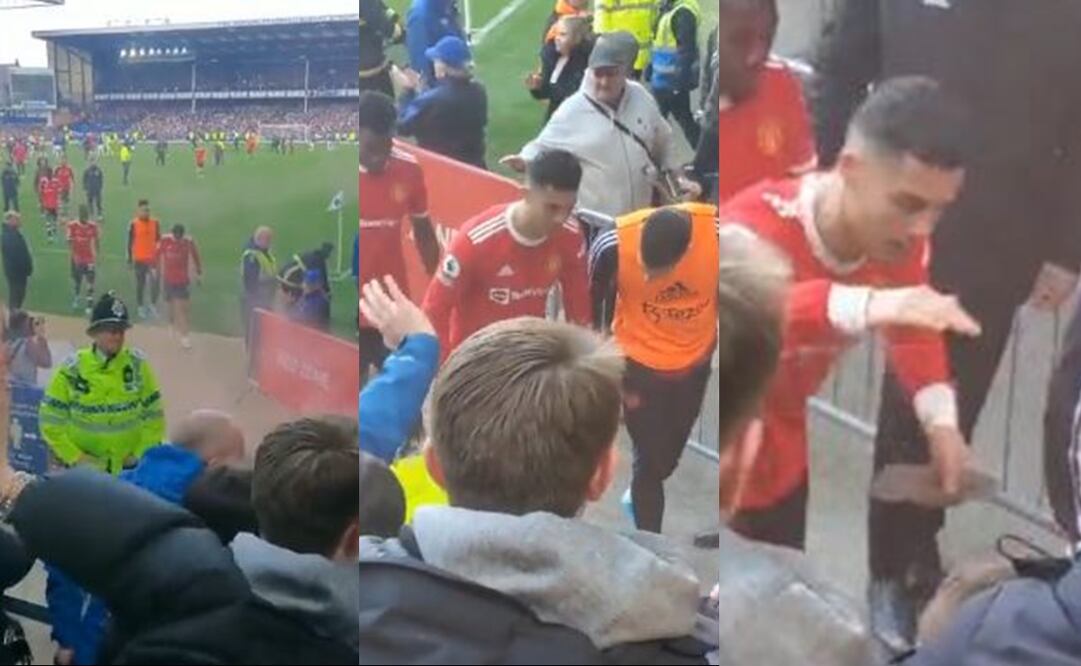 CRISTIANO RONALDO ROMPIÓ EL CELULAR DE UN AFICIONADO - FOTO: ESPECIAL