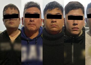 Detienen a cinco sujetos en posesión de marihuana; estarían relacionados con robo a banco en Tláhuac