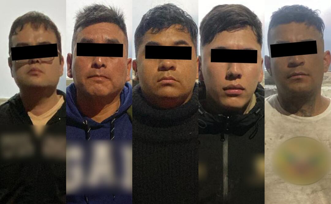 Detienen a cinco en posesión de marihuana; estarían relacionados con el robo a un banco
Foto: Especial.