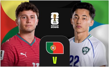 Portugal vs Uzbekistán: EN VIVO - Juego ONLINE - Jornada 2 - Mundial 2026