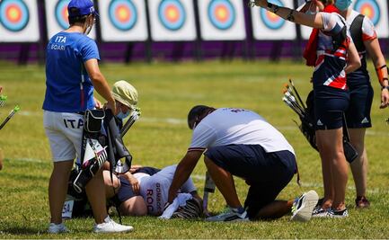 Tiradora rusa se desvanece en clasificatorio por golpe de calor en Tokio 2020