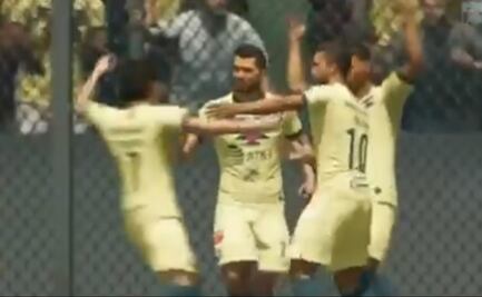 América golea al Necaxa en la eLiga MX