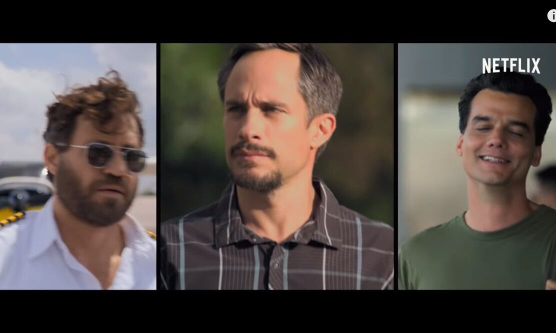 Gael García comparte créditos con Penélope Cruz y Ana de Armas. Foto: Captura