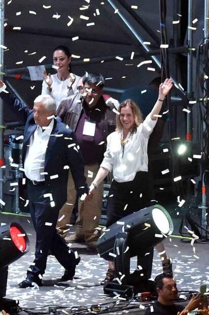 El look que llevó Beatriz Gutiérrez Müller luego de declarar a AMLO presidente virtual de México