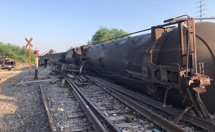 Se descarrila tren en Reynosa, Tamaulipas