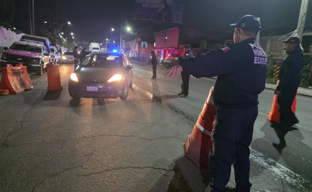 Autoridades municipales intensifican revisiones por la temporada decembrina y llaman a no conducir bajo los efectos del alcohol para evitar accidentes mortales. (28/12/25) Foto: Especial