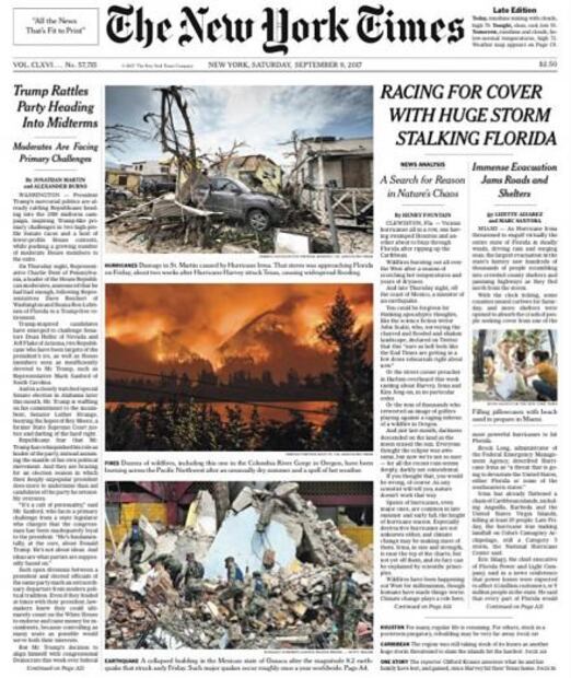 Prensa internacional destaca preparación y reacción de México ante sismo