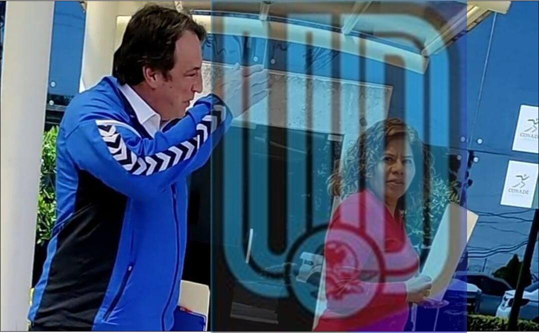 Marías José Alcalá arribó a las instalaciones de la Conade - FOTO: EL UNIVERSAL Deportes