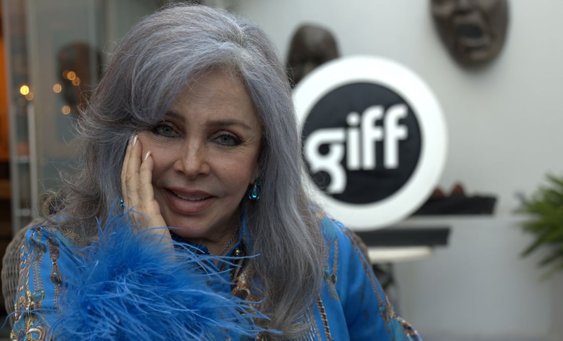 Verónica Castro rechazó conducir "La granja VIP". Foto: Cortesía GIFF.