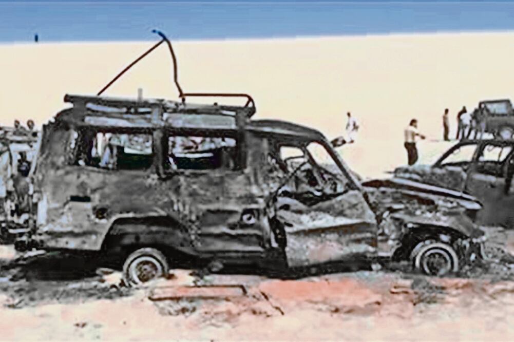 En el ataque perpetrado el pasado 13 de septiembre en una región desértica de Egipto murieron ocho mexicanos y cuatro egipcios; otros seis connacionales resultaron heridos (ARCHIVO EL UNIVERSAL)