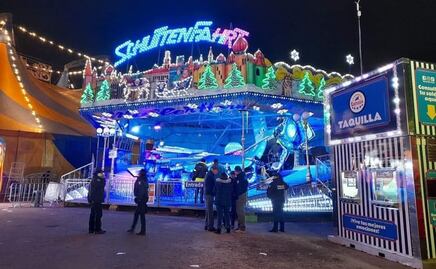 Detienen a seis por accidente en juego mecánico en feria de Pachuca