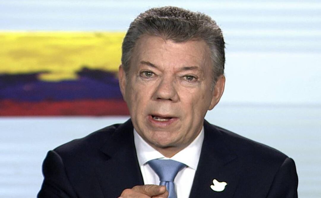 El presidente Juan Manuel Santos, quien acordó el año pasado el proceso de paz con las FARC. (Foto:archivo)