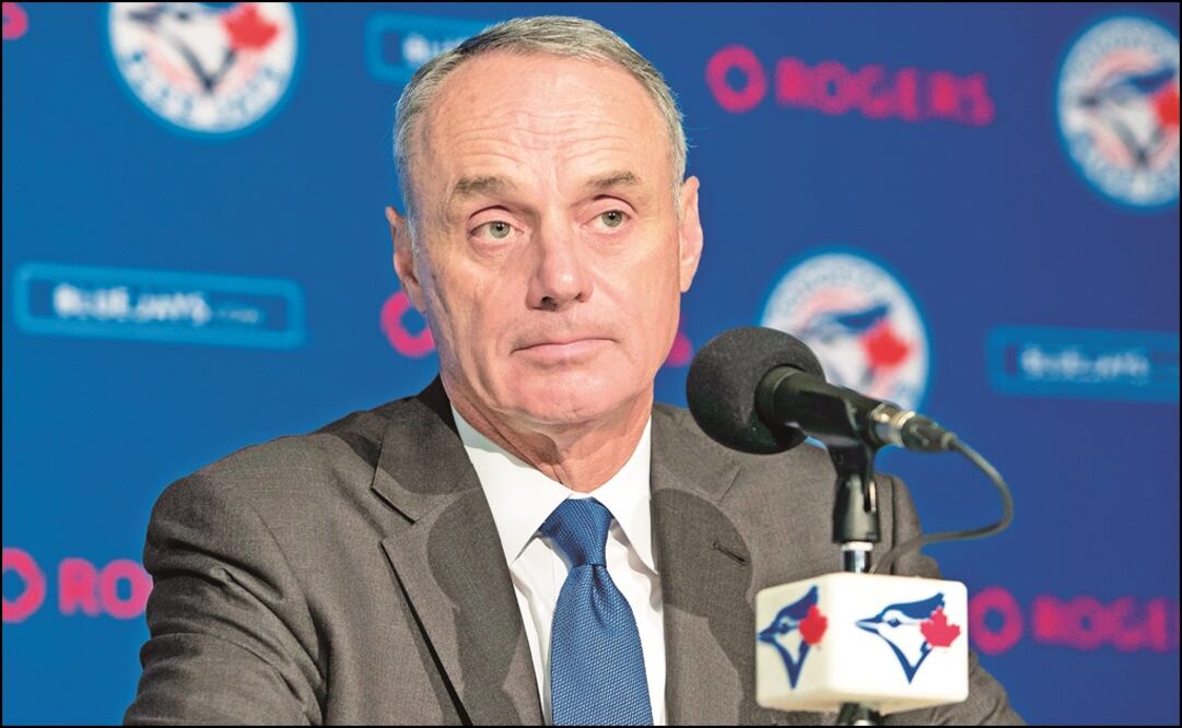 Rob Manfred, comisionado de la MLB. Foto: AP