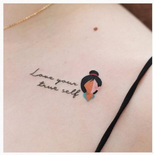 Personajes de Disney, la más tierna propuesta en tattoos