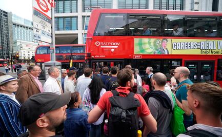 Huelgas contra inflación en Reino Unido dejan sin transporte a Londres 