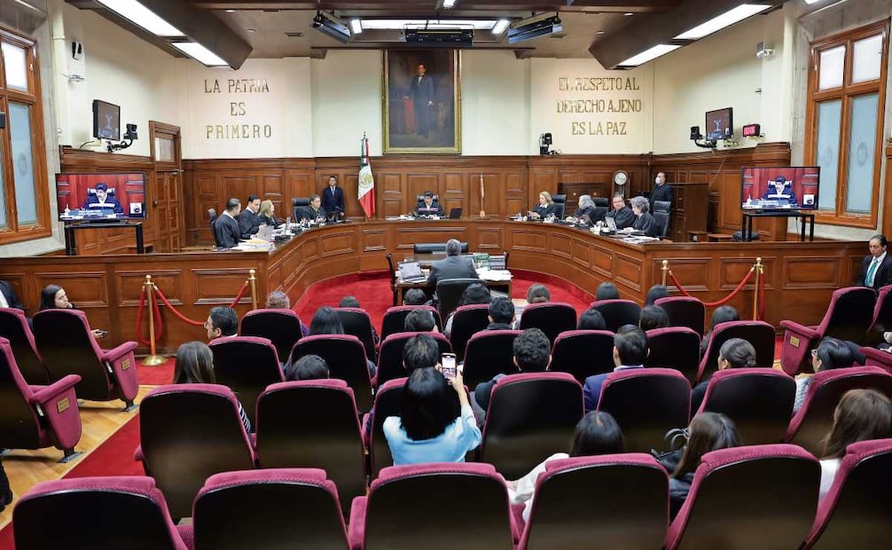 Los ministros de la Corte. Foto: Especial